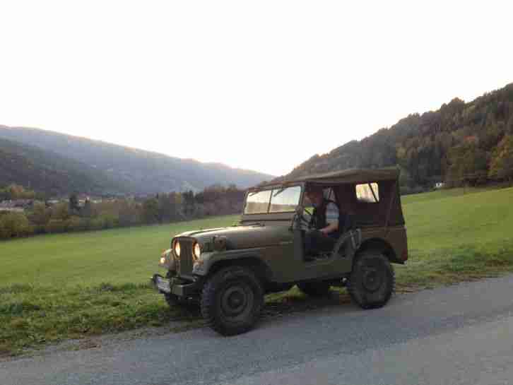 Historisches Fahrzeug: Jeep Willys, Erstzulassung 1954,