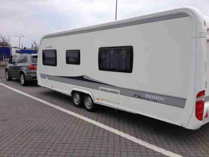 Hobby Prestige 650 WFU "2012" mit großem Heckbad Top Zustand! Neuwertig! 100km/h