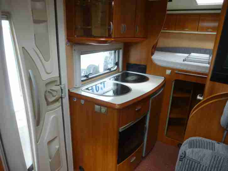 Hobby Van 500 T , Markise , AHK , vollautom. Satanlage , TV , Heckgarage ,u.s.w.