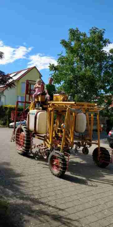 Hochrad Geräteträger, Stelzenschlepper