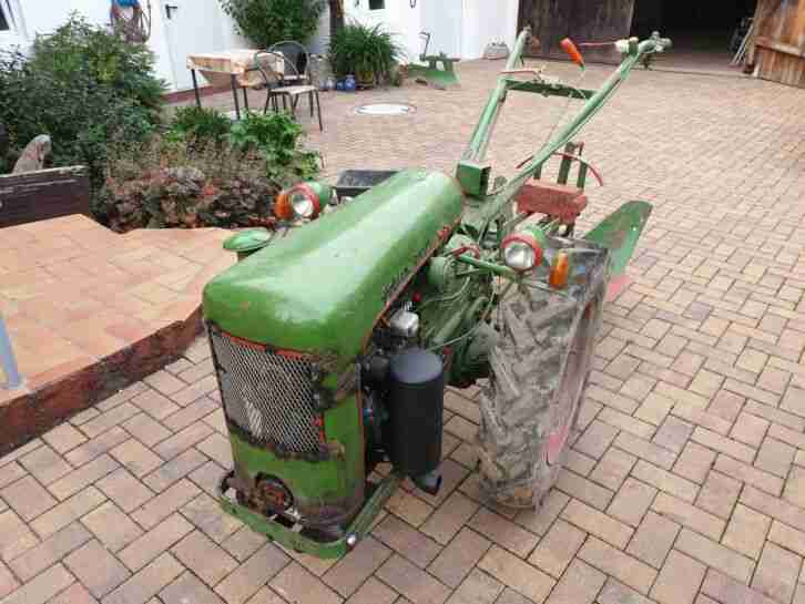 Holder ED10 Einachsschlepper; Geräteträger, 2