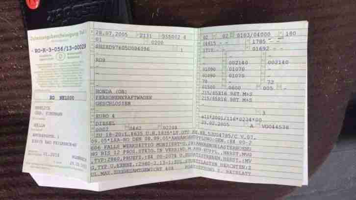 Honda CRV 2.2 Diesel
