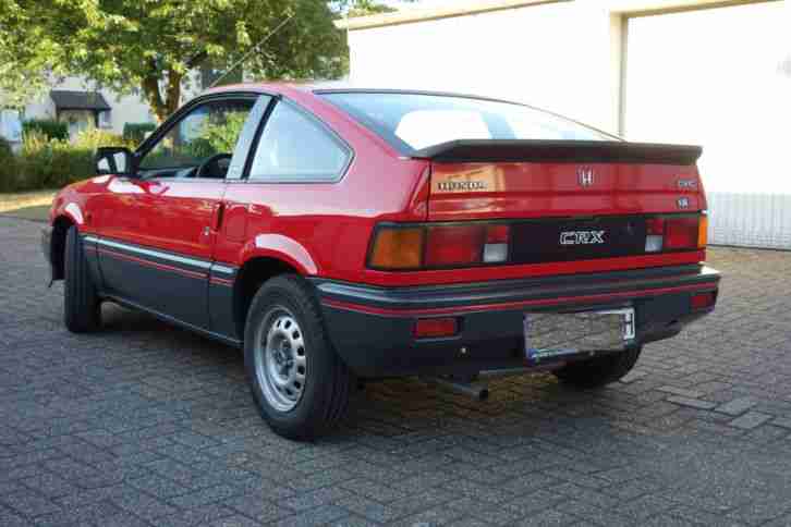 Honda CRX AF / 1,5-100PS / s.guter Zustand / H-Zul./ TÜV neu / 83 tkm