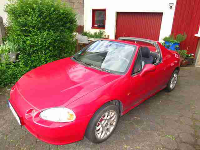 CRX del Sol Cabrio Rot