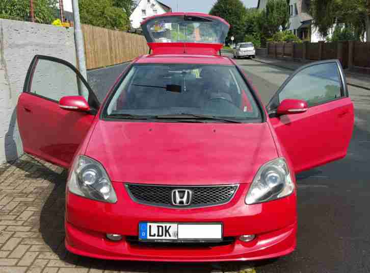 Honda Civic 1.6 Sport Unlimitet, TÜV NEU, Gewindefahrwerk & 18Zoll Felgen. ab1€