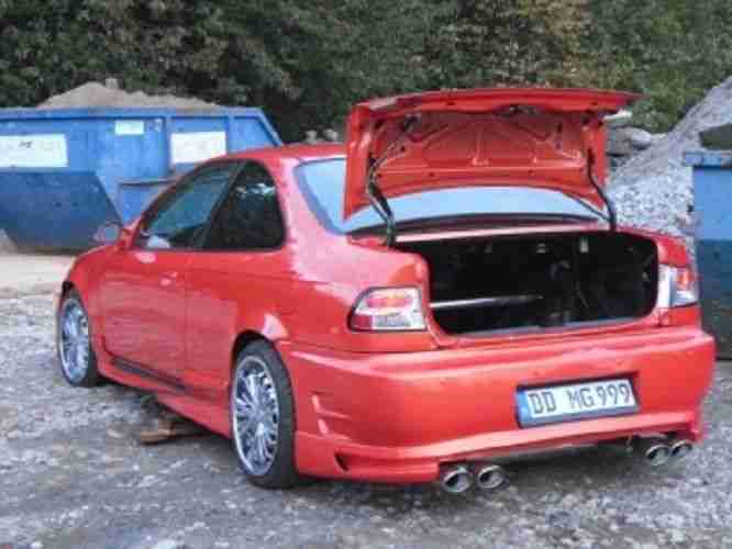 Civic Coupe EJ6 Showcar, Tuning