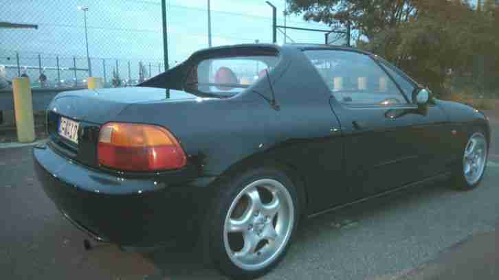 Honda Crx del Sol kein Rost! Oltimerzustand Leder Cabrio Targa **ZOP ZUSTAND**