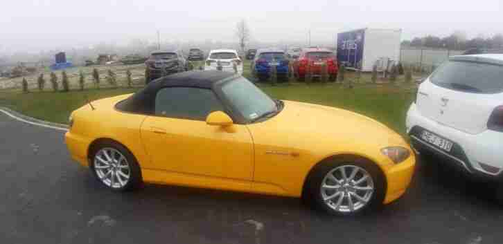 S2000 ap2 spa yellow top wenig km