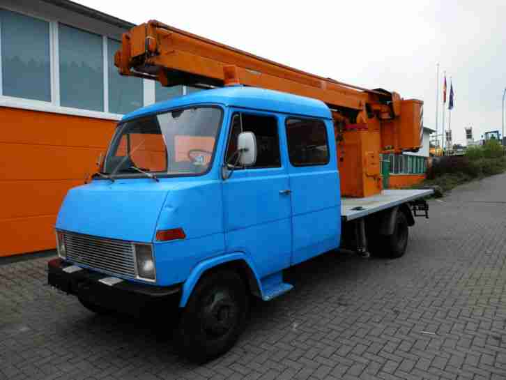 Hubsteiger Hanomag F65 V mit Wumag Elevant Arbeitsbühne 13 Meter Hubarbeitsbühne