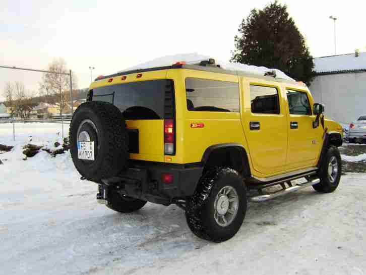 Hummer H2 6.0 330PS mit Prinz Gasanlage