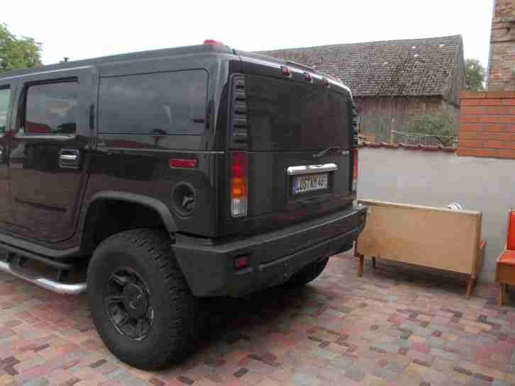 Hummer H2 Tüv 08-2016 Schwarz Gas- Anlage