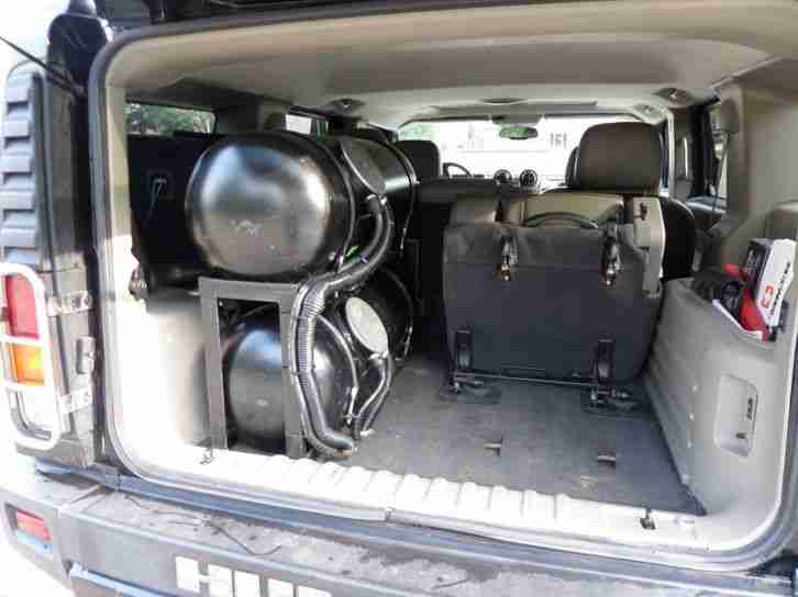Hummer H2 schwarz gepflegt technisch und optisch top mit Gasanlage