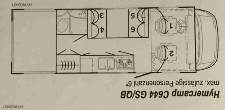 Hymer Wohnmobil Integriert
