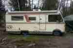 Hymer Wohnmobil auf 407 Mercedes 5 zyl. om 617