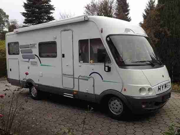 HymerB644 Fiat Ducato BJ 2004 Garage Wohnmobil