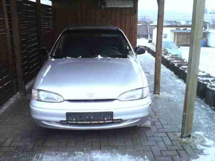 Hyundai Accent 1,4 Silber metallic EZ 1996