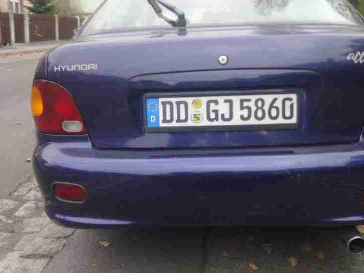 Hyundai Accent x-3 Bj.4-96 HU 10 /2015 ! GRÜNE PLAKETTE ! MINDESTPREIS 150 € !!!