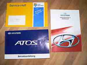 Hyundai Atos Betriebsanleitung, Service Heft