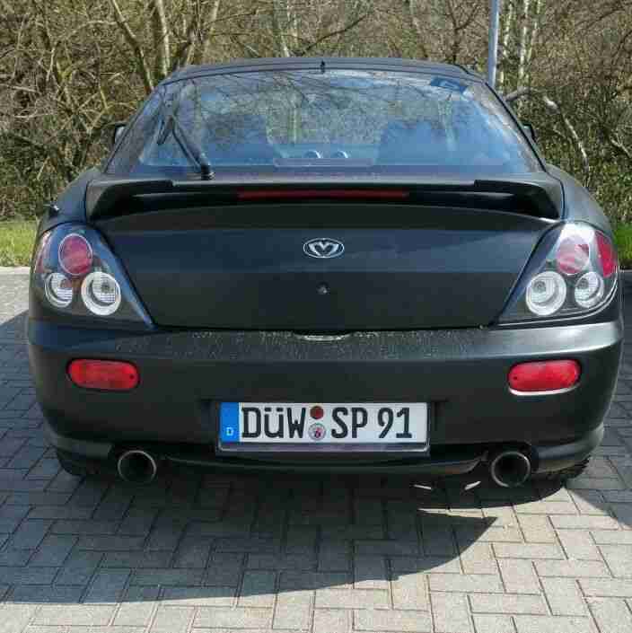 Hyundai Coupe GK 2.7 Mattschwarz