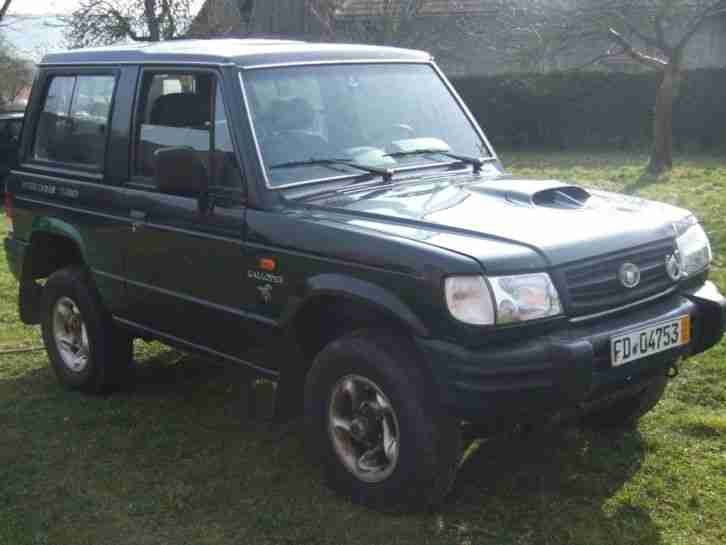 Hyundai Galloper II , Intercooler, Diesel, Bastlerauto od. als Ersatzteilspender