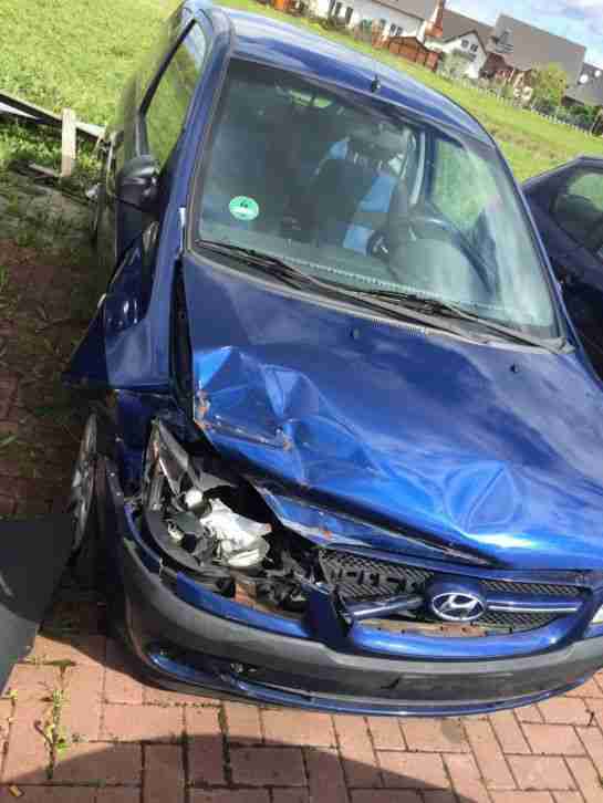 Hyundai Getz 1,1 Bj 2007 Klima Elektr Fenster Unfall Motor/Getriebe/Klima Laufen
