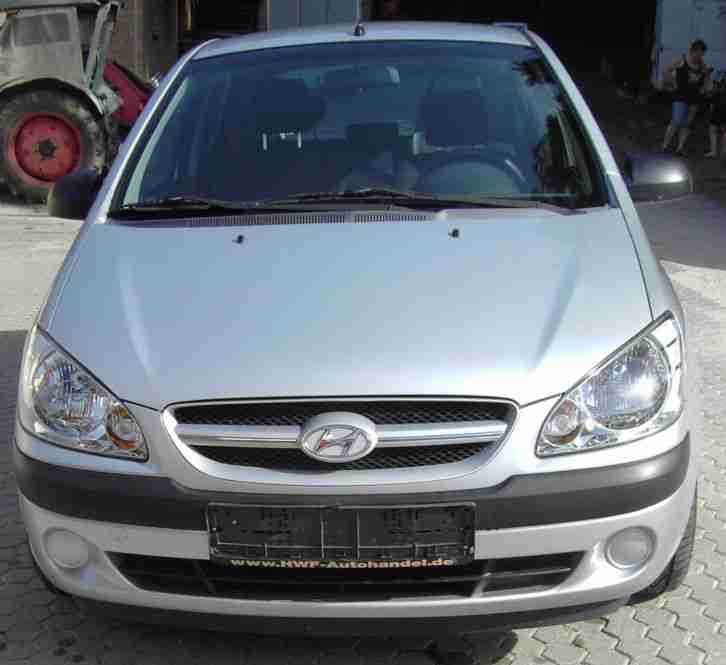 Hyundai Getz 1,1 GL“ 49 KW / 67 PS, Benzin, Erstzulassung 04.2006, 61.992 Km