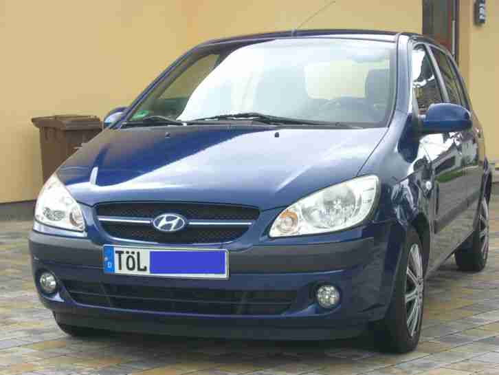 Hyundai Getz 1, 4 L 71 KW 5 türig TÜV 04.18 Blechschaden