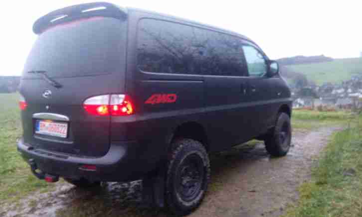 Hyundai H-1 Starex 4x4, Trailmaster, 31er Räder, grüne Plakette