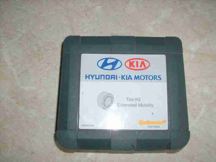 Hyundai Kia Reifenreparaturset Pannenset Kompressor ungebraucht