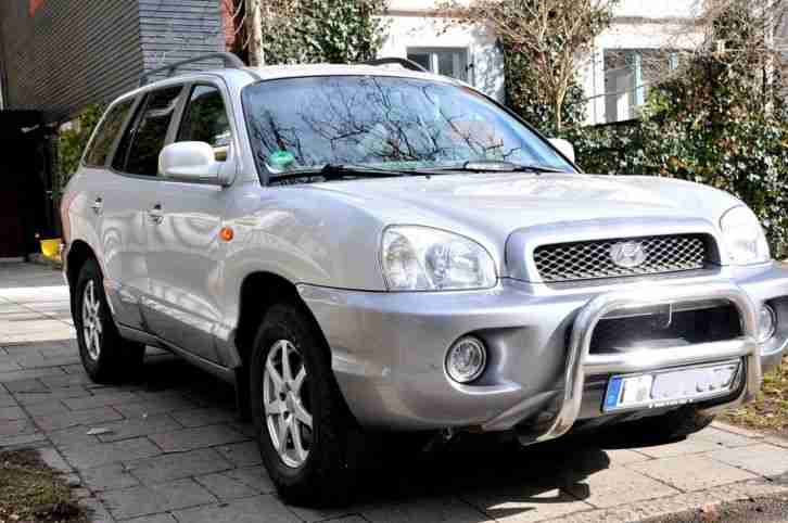 Hyundai Santa Fe 2.7 V6 4WD Leder AHK Klima LPG