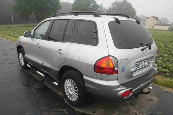 Hyundai Santa Fe, Benziner mit zusätzlichem Gastank (LPG)!