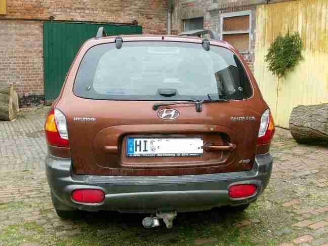 Hyundai Santa Fe EZ 2002 Euro 3 D4 Tüv 10/2017