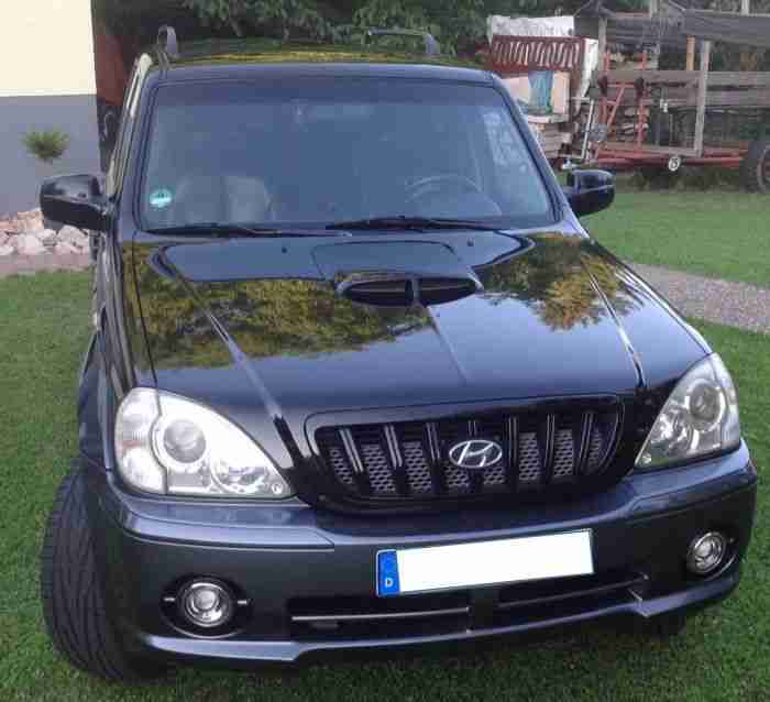 Hyundai Terracan 2.9 CRDI/150 PS Bj. 12.2001, grüne Plakette