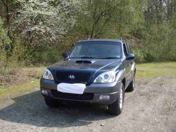 Hyundai Terracan 2.9 gls Euro 4 grün 3.5 t Voll