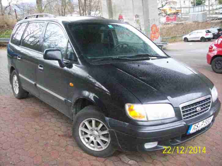 Hyundai Trajet mit Vialla Gasanlage, TÜV 10/2016, 7 Sitze, Van Bus