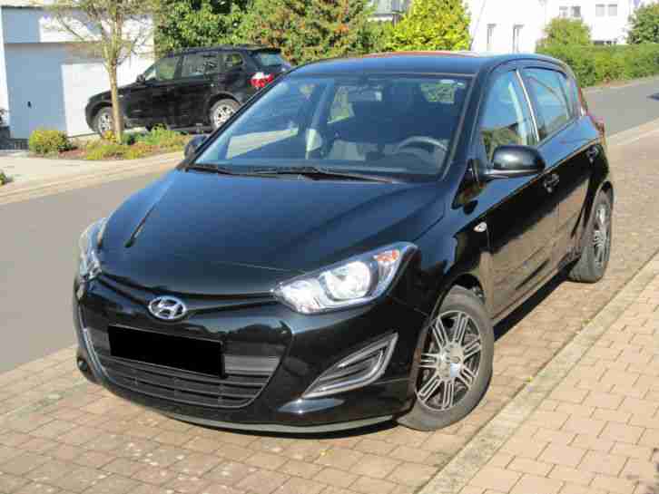 Hyundai i20 1.2 Intro Edition Bj 07.12 50tkm Klima Einparkhilfe Alu el. FH