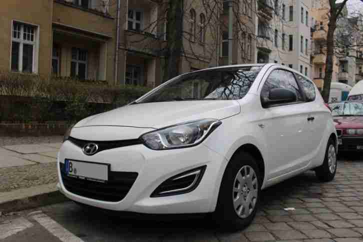 i20 weiß 63 kW (86 PS) HU AU 06.2018 günstig im