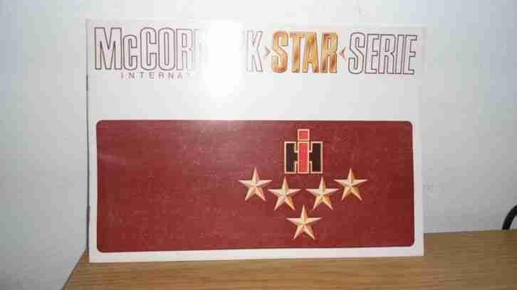 IHC Star-Serie ( Prospekt ) 14 Blätter absolut neu ,,,ungelocht,,, absolut rahr