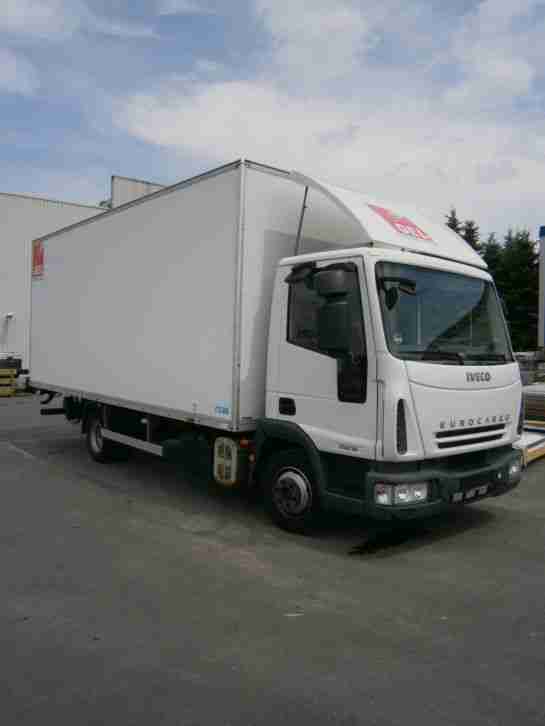 IVECO 7, 5 to Koffer Ladebordwand
