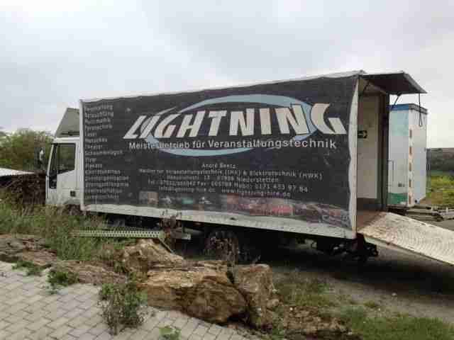 IVECO 75ML E LKW Koffer 7,49 to, Hebebühne, viele Teile NEU, Fahrbereit