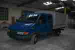 Iveco Daily 35S10 HPI DoKa PRITSCHE PLANE ex Bundeswehr