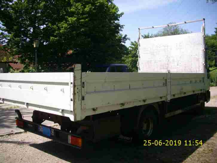 Iveco EuroCargo Pritsche Lkw 7,5 t nur 159 780 km