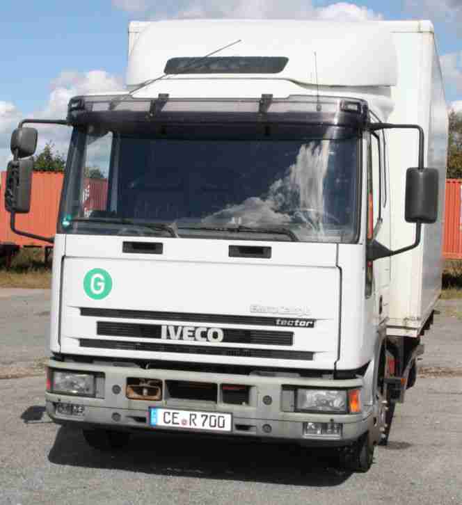 Iveco Koffer mit Ladebordwand ML 80E17 Eurocargo