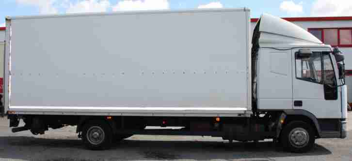 Iveco Koffer mit Ladebordwand ML 80E17 Eurocargo