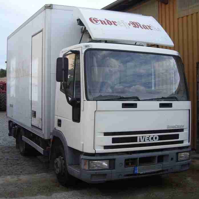 Iveco ML 75 E 14 Kühlkoffer Stand + Fahrkühlung / faltbare LBW Tüv Mai 2014