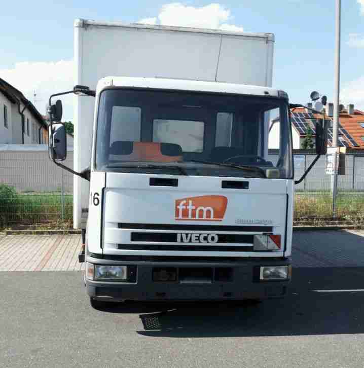 Iveco ML75 E 15 LKW Koffer mit Ladebordwand