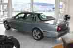 X350 XJ8 4, 2 XJR LOOK 2004 ICEBLAU LEDER GRAU