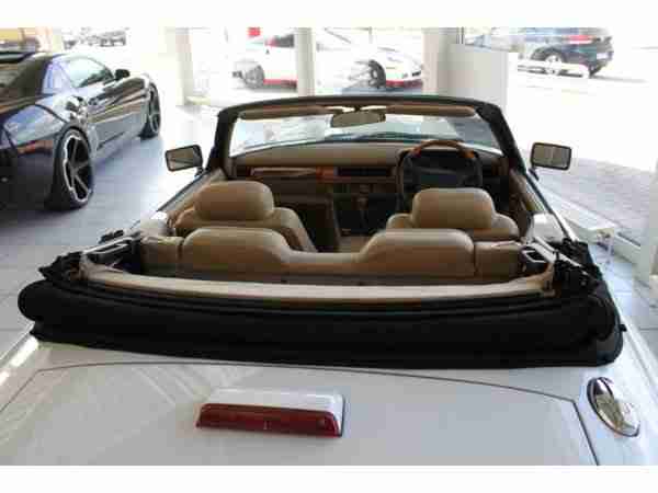 JAGUAR XJS 4,0 CABRIO CELEBRATION EDITION 1996 WEISS/ TAN ORIGINAL 44000 GELAUFE