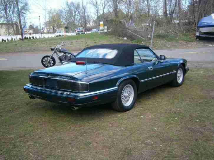 JAGUAR XJS CABRIO 1994 6 CYLINDER 4.0L BRITISH RACING GREEN