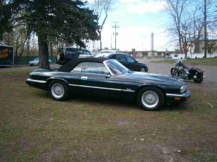 JAGUAR XJS CABRIO 1994 6 CYLINDER 4.0L BRITISH RACING GREEN